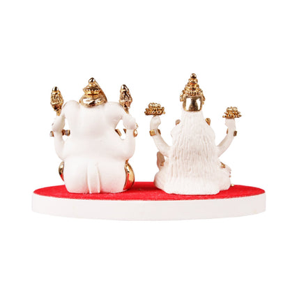 Gold Plated Lakshmi Ganpati