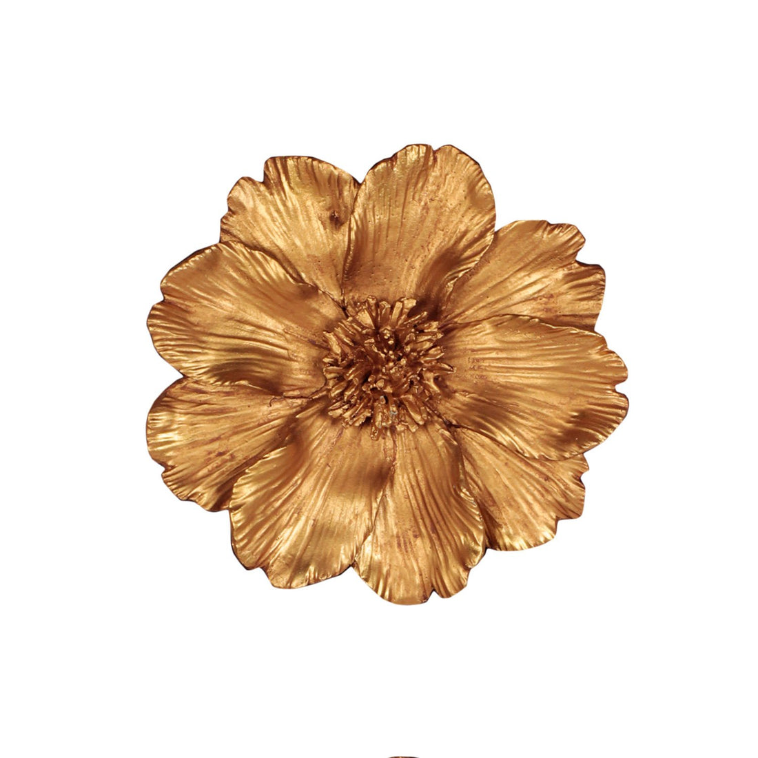 Manjali Flower Large - Golden