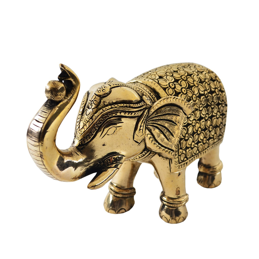 Elephant - Large in Brass