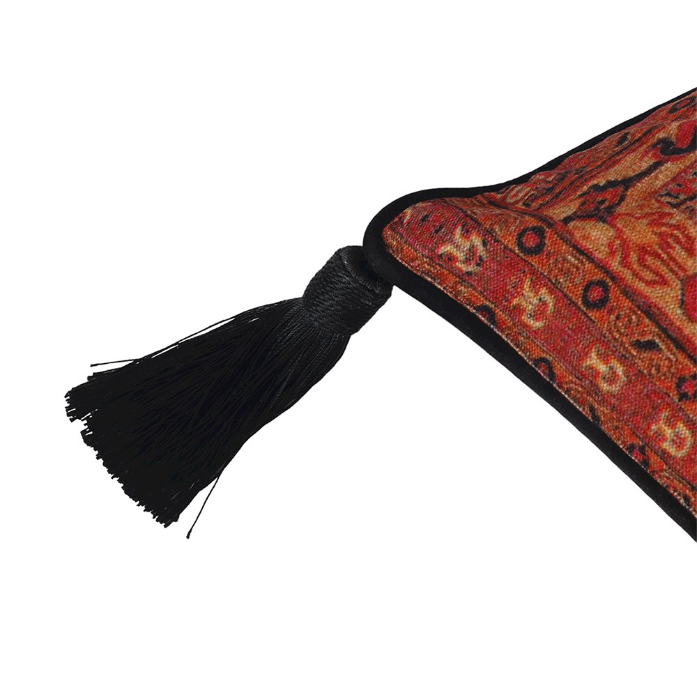 Kilim Floor Cushion Cover - Red in Shanil 36&