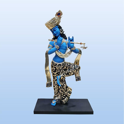 Neel Madhav: Divine Blue Lord Krishna Idol