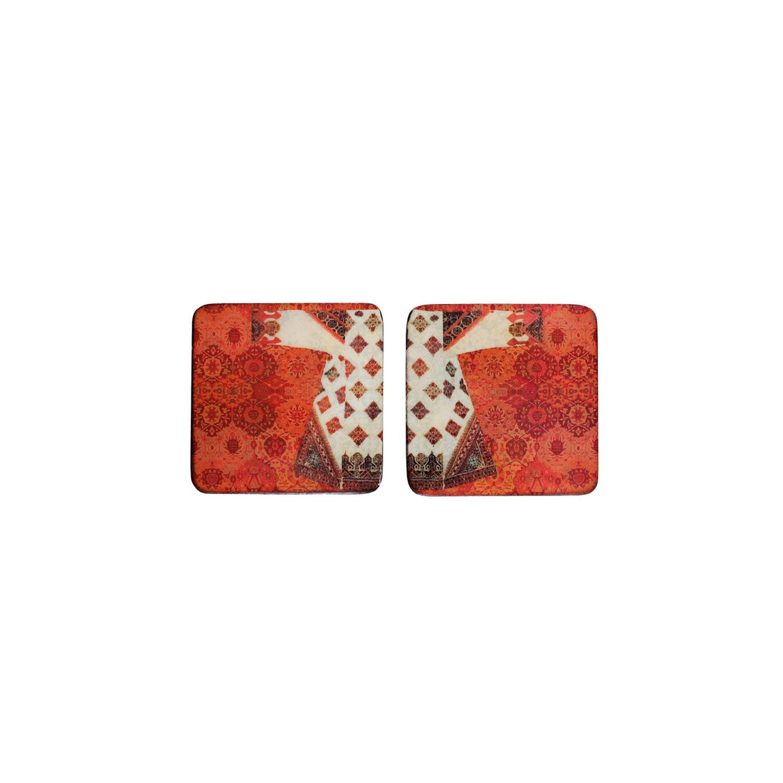 Set Of Two Peshwaz Coasters