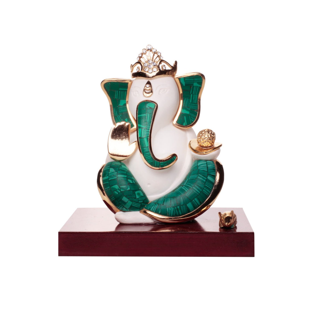 Ganpati In Turquoise